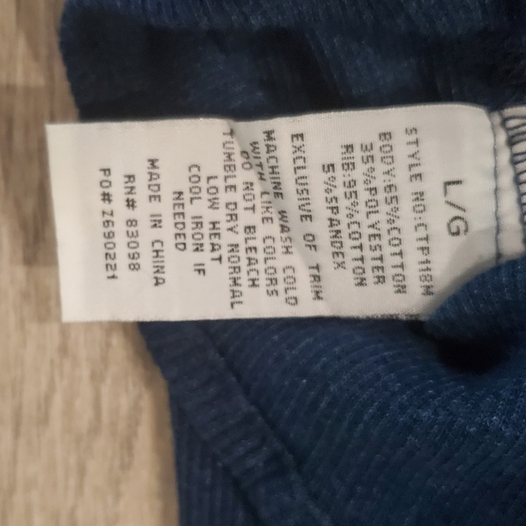 𝅺cavalini Embroidered Denim Top - Picture 6 of 6